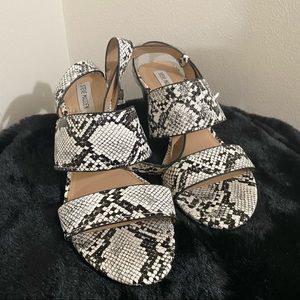 Steve Madden snake print Sandals